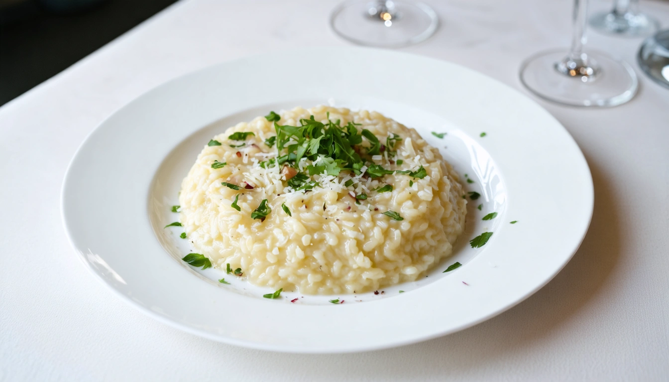 risotto al prosecco